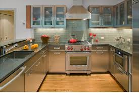 Find great deals on ebay for stainless steel kitchen cabinets. 75 Beautiful Kitchen With Stainless Steel Cabinets Pictures Ideas April 2021 Houzz