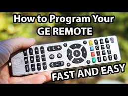 Programming Your Ge Universal Remote Control To Any Device Youtube Universal Remote Control Remote Remote Control