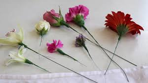 Maybe you would like to learn more about one of these? How To Wire Flowers For Corsage And Bridal Work Youtube