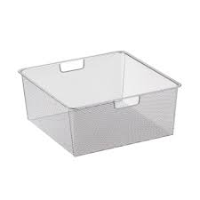 Elfa Mesh Cabinet Drawers | The Container Store