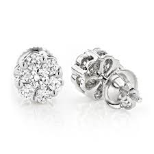 Check spelling or type a new query. Small Diamond Cluster Earrings Studs 0 25ct 14k Gold 802595