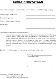 Persyaratan berkas administrasi beasiswa mahasiswa kurang mampu. Surat Pernyataan Kebenaran Data Dan Keabsahan Dokumen Kumpulan Contoh Surat