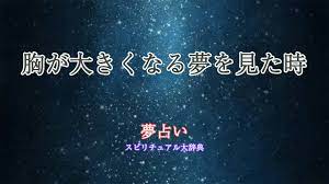 胸が大きくなる夢を見た時の夢占い診断｜スピリチュアル大辞典：Tomaful