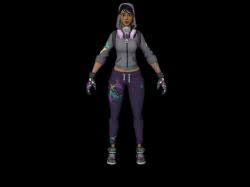 Iris from fortnite 3d model. Fortnite Girl 3d Models Stlfinder