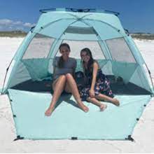 Home / updated pop up beach tent xl. Amazon Com Whitefang Deluxe Xl Pop Up Beach Tent Sun Shade Shelter For 3 4 Person Uv Protection Extendable Floor With 3 Ventilating Windows Plus Carrying Bag Stakes And Guy Lines Baby S Breath Sports