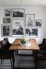 Interior Esszimmer Bilderwand Mit Naturpostern By Poster Store In 2020 Esszimmer Gestalten Wohnung Esszimmer Wohn Esszimmer