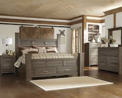 The Juararo Has An Option For A Storage Footboard In The Poster Bed Ashley Furniture Bedroom King Bedroom Sets Bedroom Set
