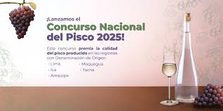 ✨ 🇵🇪 PRODUCE lanza el Concurso Nacional del Pisco 2025 para reconocer la excelencia de nuestra bebida bandera. El certamen está dirigido a productores de Lima, Ica, Arequipa, Moquegua y Tacna, regiones