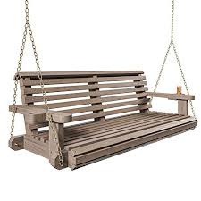 This product features durable metal construction, a powder coated frame, a matte black finish, and of course the american flag design. Amish Outdoor Porch Swings Authentic Handmade Furniture