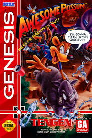 Awesome Possum Kicks Dr. Machino's Butt for Sega Genesis