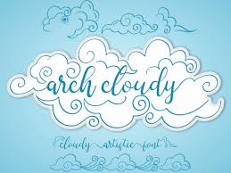Cj cloudy juice by dvmyl juice mnfg. Arch Cloudy Calligraphy Font Befonts Com