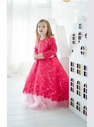 Red wedding dress by vera wang ~ anna roussos photography. Crimson Lace Dress Pageant Dress Flower Girl Dress Lace Raspberry Red