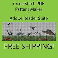 Cross Stitch Do It Yourself Pdf Pattern Chart Maker Cd For
