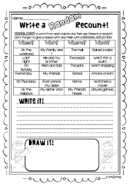 Fun learning games and activities for kindergartners. Recount Writing Literacy Centre Teach Students How To Write Detailed Interesting And Well Structured Recount Recount Writing Teaching Writing Writing Center