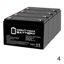The higher the voltage of the battery, the more powerful it becomes. Pgvj547 Mighty Max Battery 6v 12ah F2 Battery Replacement For Duracell Dura6 12f 4 Pack Brand Product