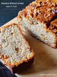 The texture of the bread is very similar to eggless banana cake as it would be moist, sweet and fluffy and is typically served for breakfast. Eggless Banana Bread Recipe Eggless Whole Wheat Banana Bread Recipe Vegan