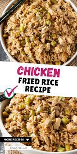 Chicken Fried Rice Recipe In 2021 Chicken Fried Rice Rice Recipes Chicken Fried Rice Recipe Easy