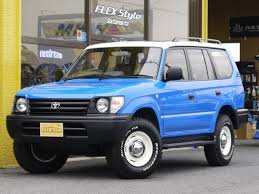 lankel prado 95 round head classic custom blue roof white ランクル プラド 中古車 プラド