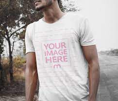 Easily change the color of the shirts and export the scene as a transparent png. Tee Mockup Mockup Generator