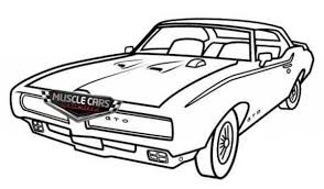 Free Muscle Cars Coloring Pages Free Coloring Sheets Cars Coloring Pages Truck Coloring Pages Car Drawings