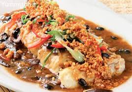 Steamed Fish Fillet In Tausi Sauce Steamed Fish Fish Recipes Fish Fillet