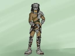 Near the topmost center of the paper, draw a medium circle for his head. How To Draw The Predator With Pictures Wikihow