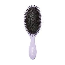 Depending on the shape, bristle placement, and bristle texture, hair brushes do wildly different things for wildly different hair types. Briogeo Vegan Boar Bristle Hair Brush Space Nk