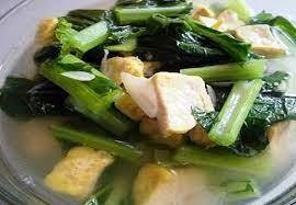 Resep sayur bening sawi hijau tahu. Resep Masakan Dan Cara Memasak Tumis Cah Sawi Hijau Tahu Putih Yang Gurih Selerasa Com