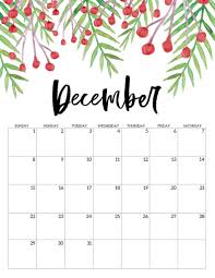 December Floral Calendar 2019 December December2019 December2019calendar Printable Calendar Pages Monthly Calendar Printable Free Printable Calendar