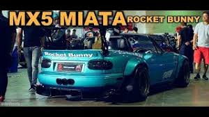 As shown at the 2016 tokyo auto salon, this kit this kit includes the following components: Miata Mx 5 Rocket Bunny Na First In Brunei Youtube