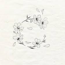 Not only are they fun to craft, but they also bring so much joy, i think, just by looking at them! Cosmos Flowers Sketch Is Available Don T Copy Please To Order An Individual Sketch Or Buy Available Small Flower Tattoos Cosmos Tattoo Flower Wrist Tattoos