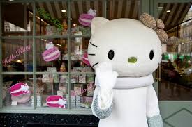 Hello Kitty At Maison Laduree Paris Hello Kitty Kitty Laduree