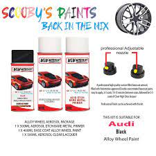 Paint For Audi A5 Black Alloy Wheel
