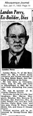 Landon Perry (1875-1953)