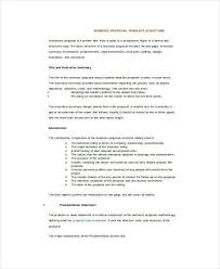 25 Sample Business Proposal Templates In Word Free Premium Templates