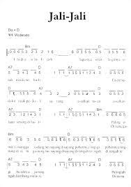 Berikut lirik lagu jali jali yang merupakan lagu daerah betawi. Not Angka Pianika Lagu Jali Jali Jakarta Not Lagu Not Angka Indonesia Terlengkap 2020
