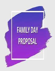 After saying yes, she laughingly asked, 'so, this i promise to forgive and to follow god over my selfishness. Family Day Proposal Family Day Proposal U2751 Good Organizational Performance Can Be Attributed The Quality And Nature Of The Team U2751 Shared Vision Course Hero