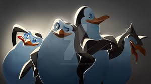 The penguins of madagascar is a tv show on nickelodeon that has 4 penguins and 3 lemurs as the main characters. Penguins Of Madagascar Penguins Of Madagascar Madagascar Penguins
