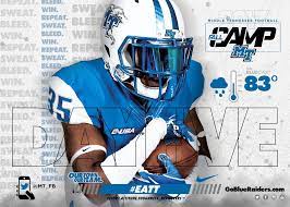 Middle Tennessee Tennessee Football Football Football Helmets