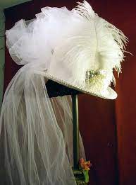 White Victorian Top Hat Victorian Hats Hot Hats Hats For Women