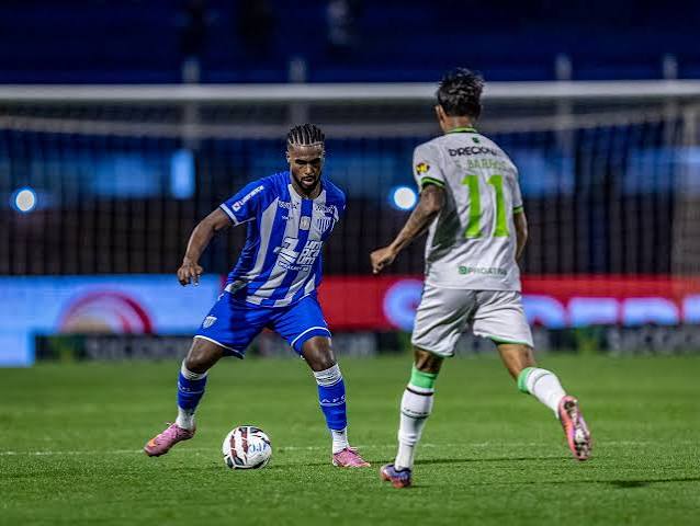 Am&eacute;rica perde para o Ava&iacute; de virada e fica na lanterna da S&eacute;rie B