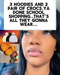 backtoschoolshopping #crocs #hoodies #comedymemesdaily #sunrai777_