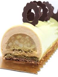 Buche Granny Caramel Matcha Caramel Matcha Croustillant Chocolat