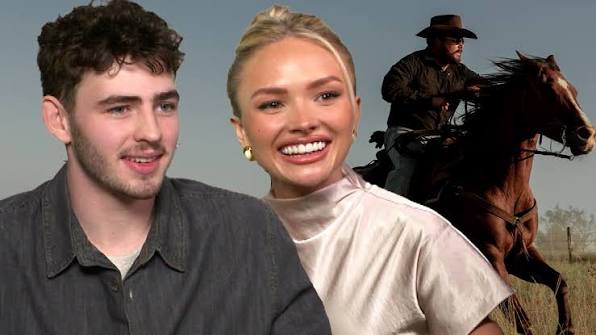 Finn Little and Natalie Alyn Lind dish about going through Taylor  Sheridan's infamous 'Cowboy Bootcamp,' ahead of their debut in the new  'Yellowstone' spinoff, 'Dutton Ranch,' premiering May 15 on ...