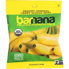Barnana Organic Original Chewy Banana Bites 1 4 Ounce 12 Per Case