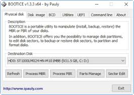 Download All Pauly S Bootice Software Versions Bootice Utility Can Repair Mbr And Pbr Of Hard Disks And Usb Flash Drives Disk Image Hard Disk Manipulation