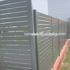 The arrangement of rails may be vertical or horizontal. Used Horizontal Aluminum Fence Buy Aluminum Slat Fence Aluminum Garden Fence Railing Product On Alibaba Com