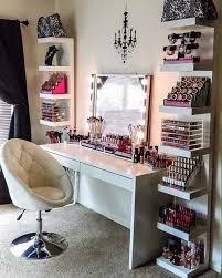 23 Must Have Makeup Vanity Ideas 20 Large Makeup Vanity Makeup Vanity Tables Glam Room Room Decor Home Decor