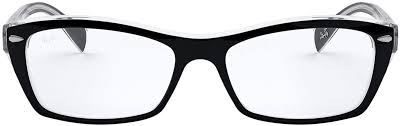 Order now for fast & free shipping, best price guarantee and 0% apr payments. Amazon Com Ray Ban Rx5255 Square Prescription Eyeglass Frames Black On Transparent Demo Lens 51 Mm Ray Ban Shoes