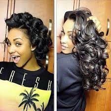 Pin Curl Fresh Natural Hair Styles Long Hair Styles Weave Hairstyles